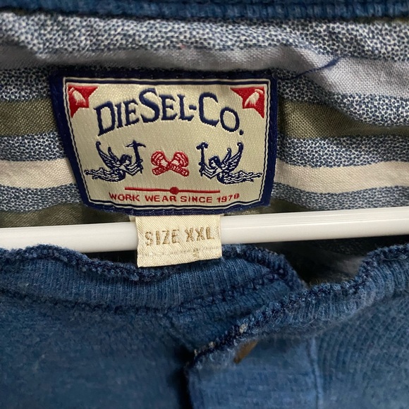 MENS DIESEL CO LONG SLEEVE SWEATER SIZE XXL - Picture 2 of 2